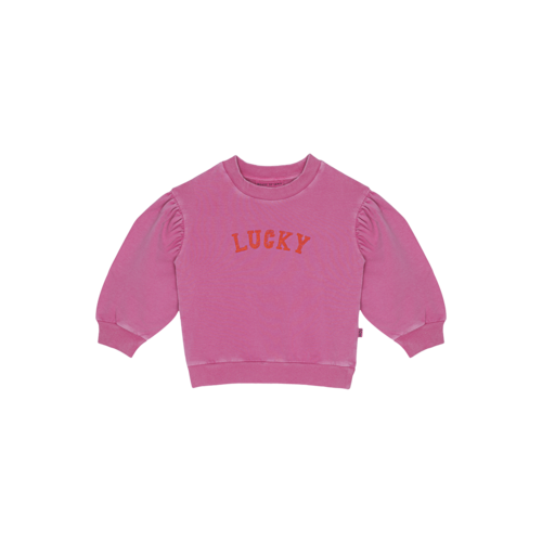 House of jamie Balloon Sweater Very Berry (Garment Dye) House of jamie Balloon Sweater Very Berry (Garment Dye)