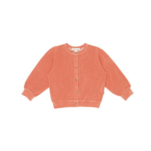 House of jamie Puff Cardigan Spicy Blush House of jamie Puff Cardigan Spicy Blush