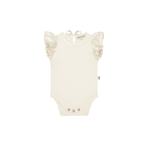 House of jamie Ruffled Bodysuit Cream House of jamie Ruffled Bodysuit Cream