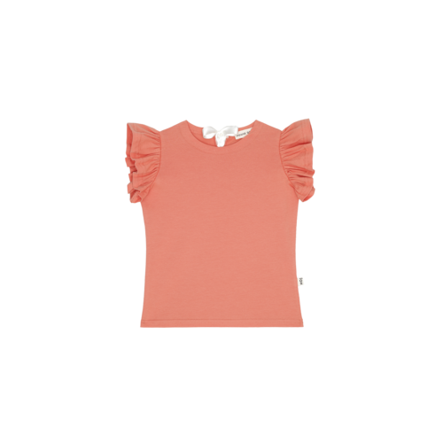 House of jamie Ruffled Tee Spicy Blush House of jamie Ruffled Tee Spicy Blush
