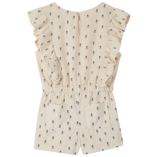 Emile et Ida Dungaree Ecru Tulipes Emile et Ida Dungaree Ecru Tulipes