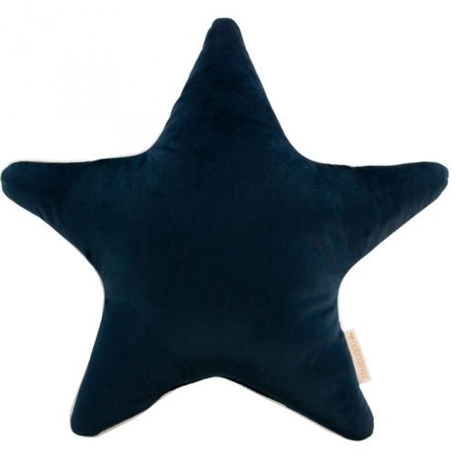 nobodinoz ARISTOTE STAR CUSHION 40X40 night blue