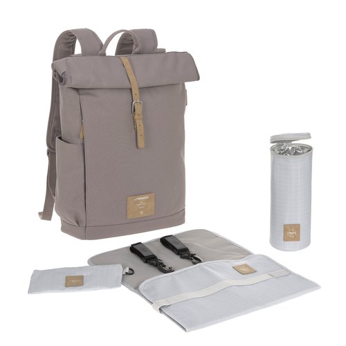 lassig Rolltop Backpack, Rosewood grey (Limited Edition)