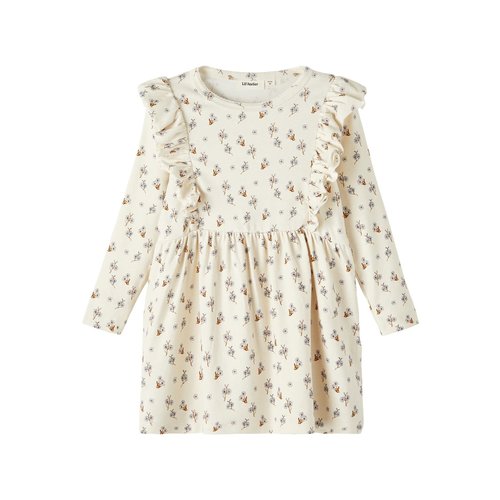 Lil' Atelier NMFGAYA LS DRESS SP1 LIL turtledove Lil' Atelier NMFGAYA LS DRESS SP1 LIL turtledove