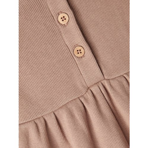 Lil' Atelier NBFDONO LOOSE SWEAT OVERALL LIL mocha mousse