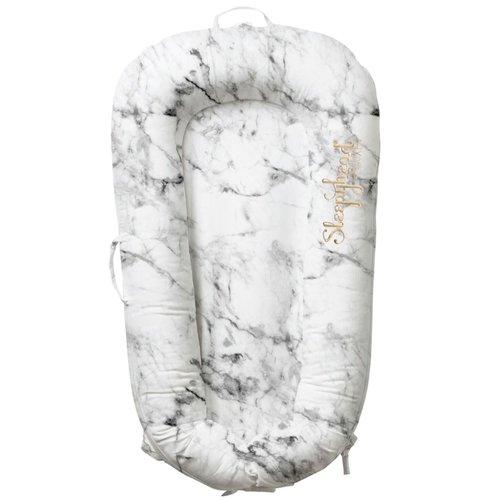 dock-a-tot Deluxe+ Carrara Marble nestje