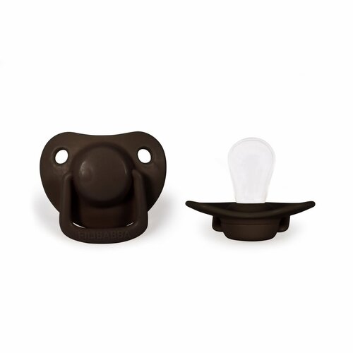Filibabba 0-6m black pacifiers 2 pack Filibabba 0-6m black pacifiers 2 pack