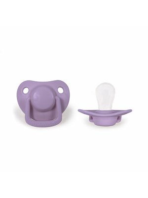 filibabba 0-6m fresh violet pacifiers 2 pack