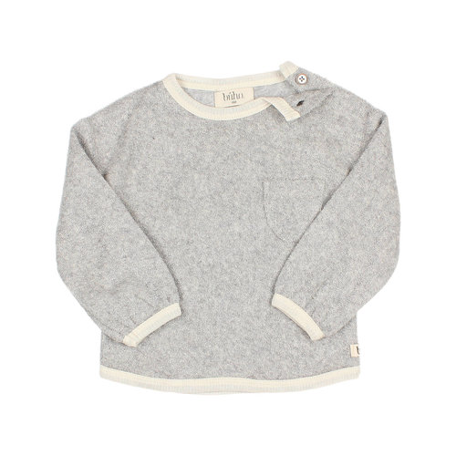 buho Terry Cloth Sweatshirt Grey buho Terry Cloth Sweatshirt Grey