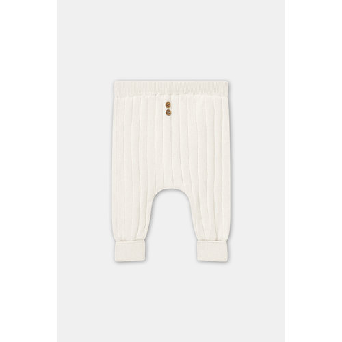 my little cozmo NOVA202 Rib knit baby pants Ivory my little cozmo NOVA202 Rib knit baby pants Ivory