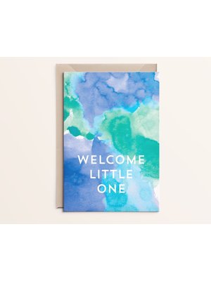 Kathings Welcome little one – blue