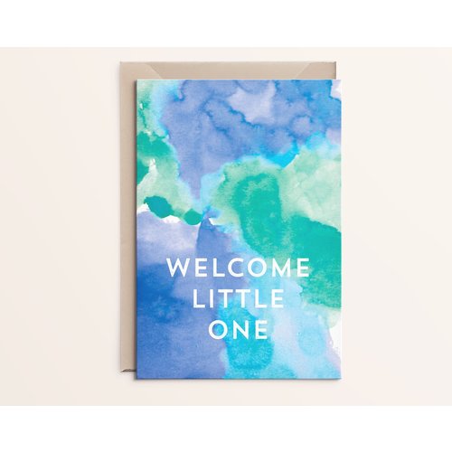 kathings Welcome little one – blue