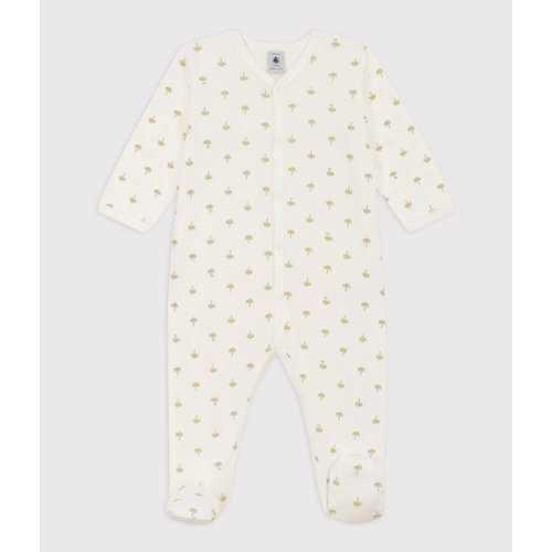 petit bateau Katoenen slaappakje met palmprint