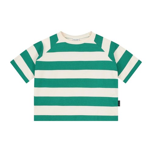 Daily Brat Striped t-shirt summer green Daily Brat Striped t-shirt summer green