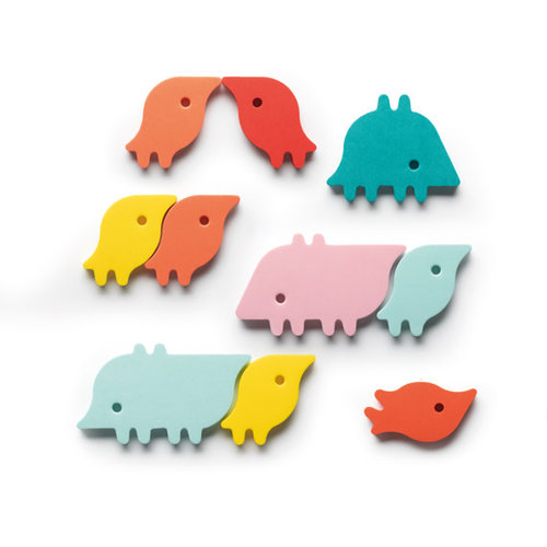 Quut Quutopia bath puzzle animal parade Quut Quutopia bath puzzle animal parade