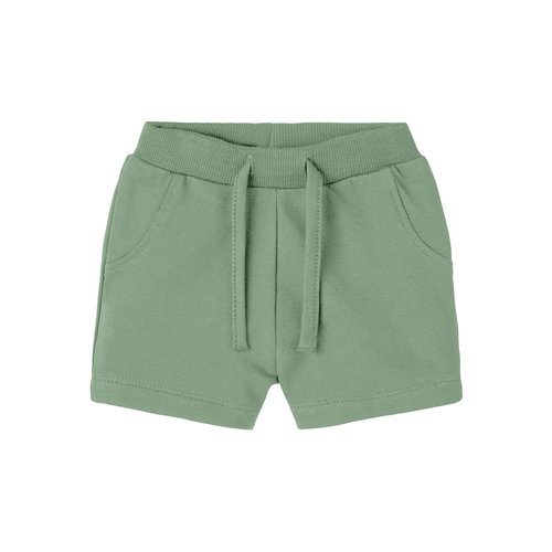 NAME IT NBMFOLMER SWE SHORTS UNB basil NAME IT NBMFOLMER SWE SHORTS UNB basil