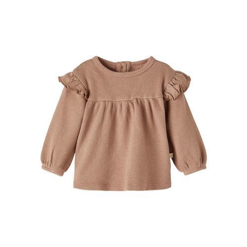 Lil' Atelier NBFDONO LS LOOSE SWEAT LIL mocha mousse Lil' Atelier NBFDONO LS LOOSE SWEAT LIL mocha mousse