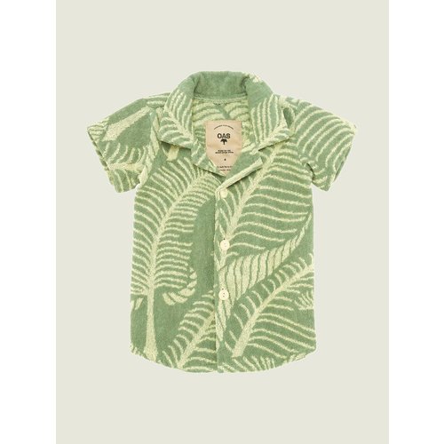 oas company Kids Banana Leaf Cuba Terry Shirt