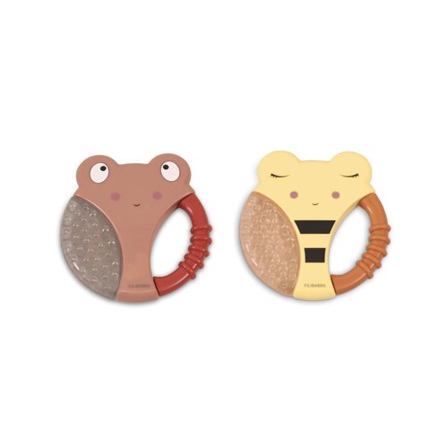 Filibabba Cooling teethers - bee and larva Filibabba Cooling teethers - bee and larva