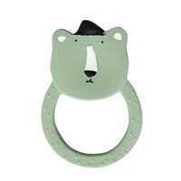 Natuurlijk rubber ronde bijtring - Mr. Polar Bear