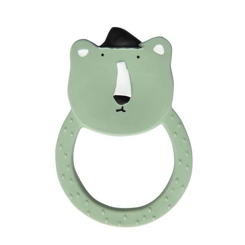 Trixie baby Natuurlijk rubber ronde bijtring - Mr. Polar Bear Trixie baby Natuurlijk rubber ronde bijtring - Mr. Polar Bear