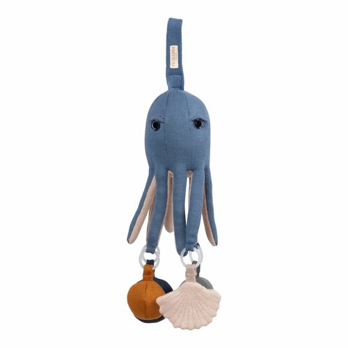 Filibabba Activity toy - Otto the octopus touch & play muddly blue Filibabba Activity toy - Otto the octopus touch & play muddly blue