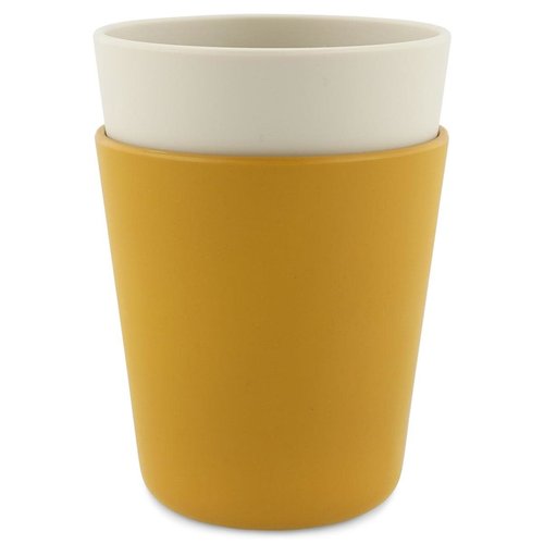 Trixie baby PLA beker 2-pack - mustard Trixie baby PLA beker 2-pack - mustard
