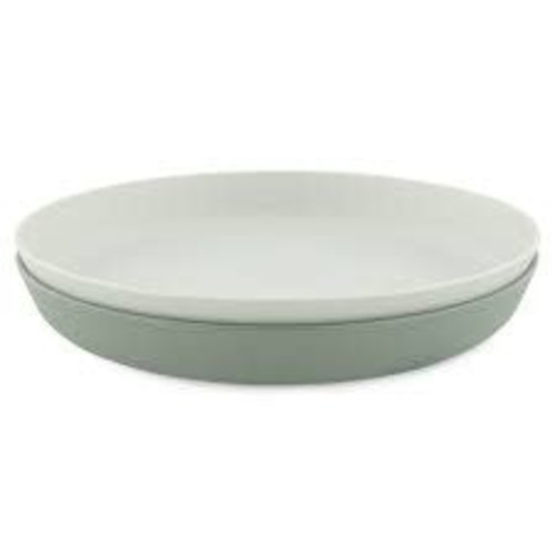 Trixie baby PLA bord 2-pack - olive Trixie baby PLA bord 2-pack - olive