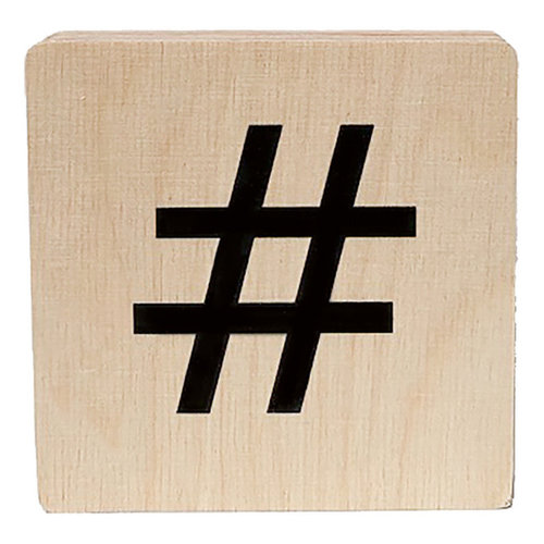 minimou wooden letter - #