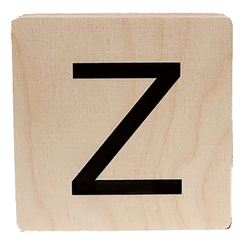 minimou wooden letter - Z