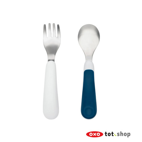 oxo OXO Bestek Voor Kleine Kindjes Blauw (Navy) oxo OXO Bestek Voor Kleine Kindjes Blauw (Navy)
