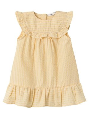 name it NBFFERILLE SS DRESS misted yellow