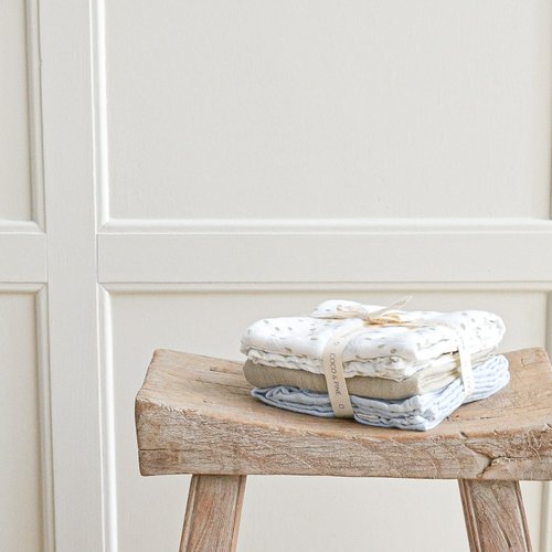 coco & pine Noah  muslin cloths