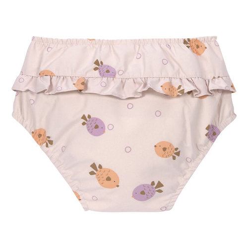 lassig swim diaper fish light pink