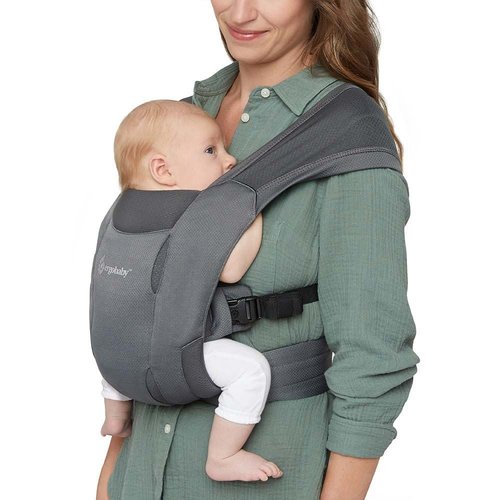 ergobaby babydraagzak embrace soft air mesh washed black ergobaby babydraagzak embrace soft air mesh washed black