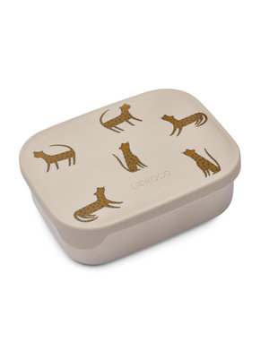 liewood Arthur lunchbox leopard sandy