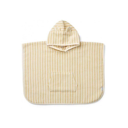 liewood IZZY PONCHO Y/D STRIPE: JOJOBA/CREME DE LA CREME liewood IZZY PONCHO Y/D STRIPE: JOJOBA/CREME DE LA CREME
