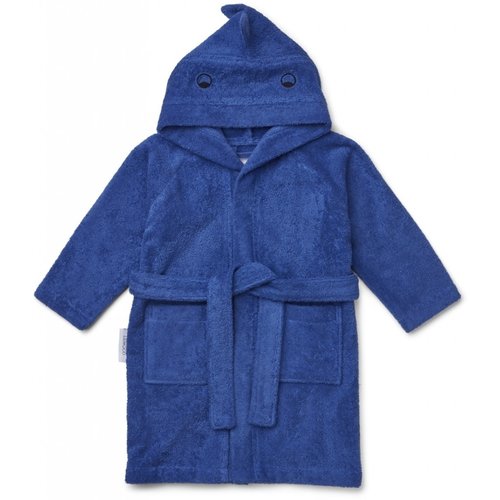 liewood Lily bathrobe dino surf blue liewood Lily bathrobe dino surf blue