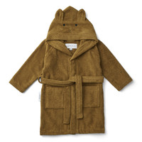 Lily bathrobe rabbit green olive