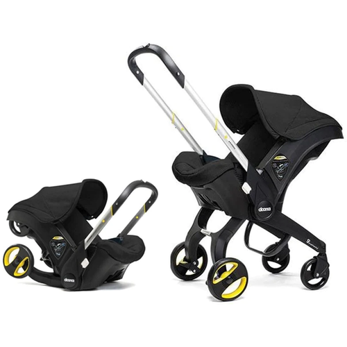 Doona Doona Autostoel (omvormbaar tot buggy) Groep 0 - black Doona Doona Autostoel (omvormbaar tot buggy) Groep 0 - black