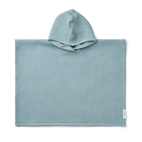 liewood Paco poncho sea blue liewood Paco poncho sea blue