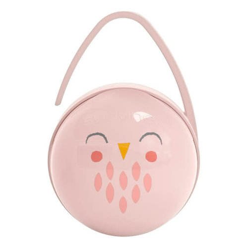 suavinex Bonhomia Owl Roze Fopspeendoosje suavinex Bonhomia Owl Roze Fopspeendoosje