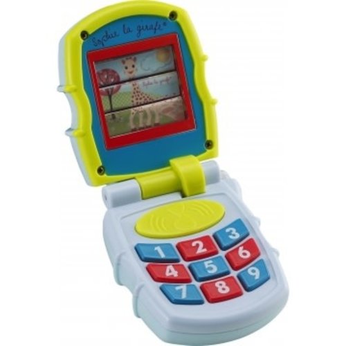 sophie la girafe Musical phone groen/rood/blauw