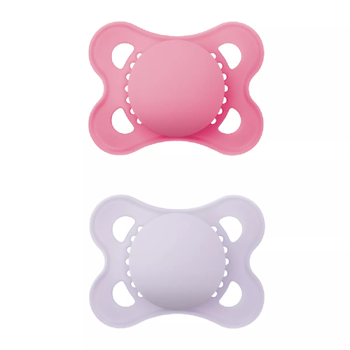 mam Original Pure 0-6 - rose pink&iris mam Original Pure 0-6 - rose pink&iris