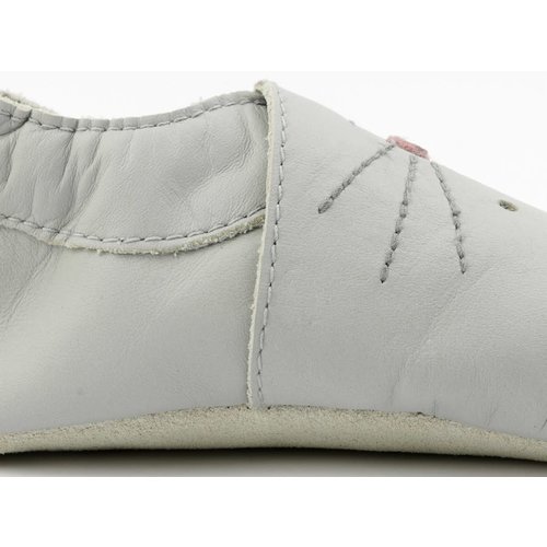 bobux Soft soles squeek light grey S