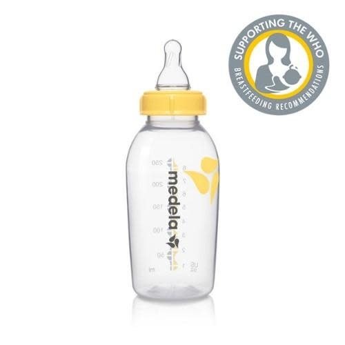 Medela moedermelkfles 250 ml medium flow Medela moedermelkfles 250 ml medium flow