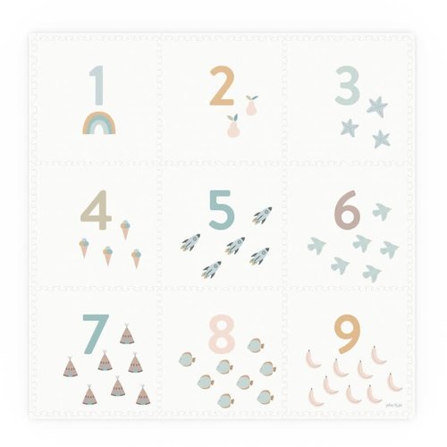 Play&Go puzzelmat & storage box numbers/ Dots Play&Go puzzelmat & storage box numbers/ Dots