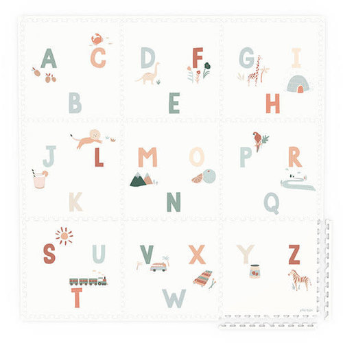 Play&Go puzzelmat & storage box alphabet/terrazzo Play&Go puzzelmat & storage box alphabet/terrazzo