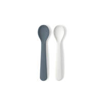 silicone spoon set - cloud/storm