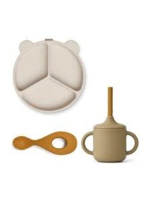 liewood Lance baby set oat multi mix